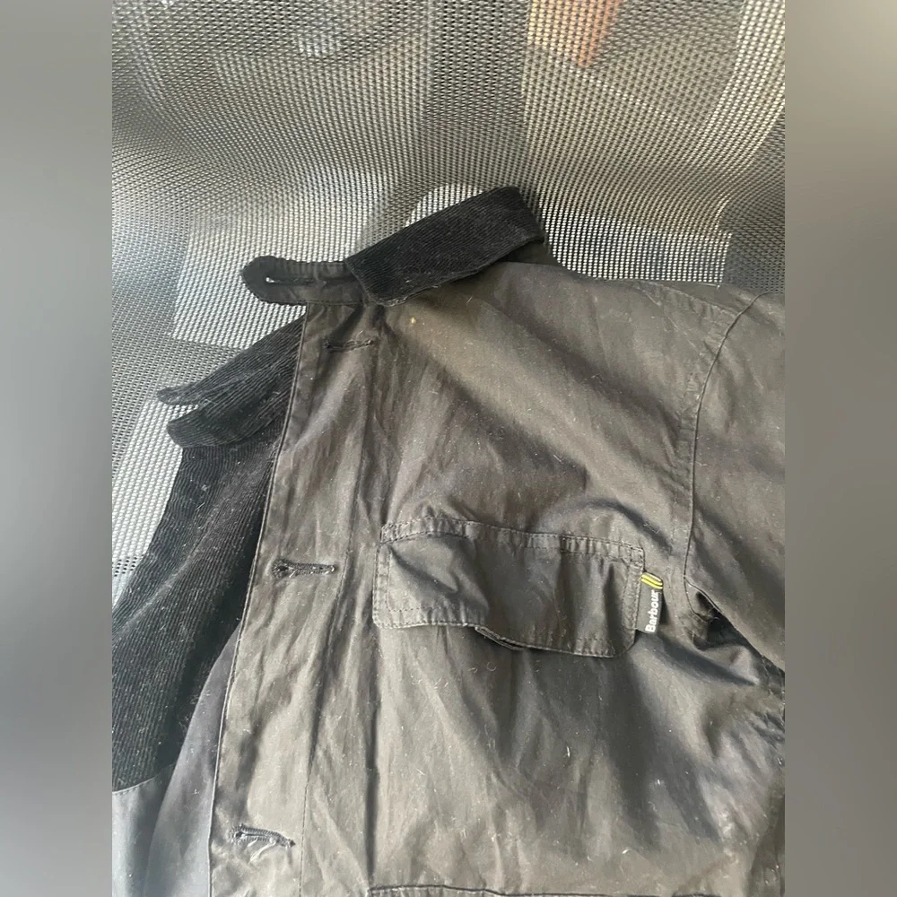 Barbour Navy Jacket - Picture 3 of 14